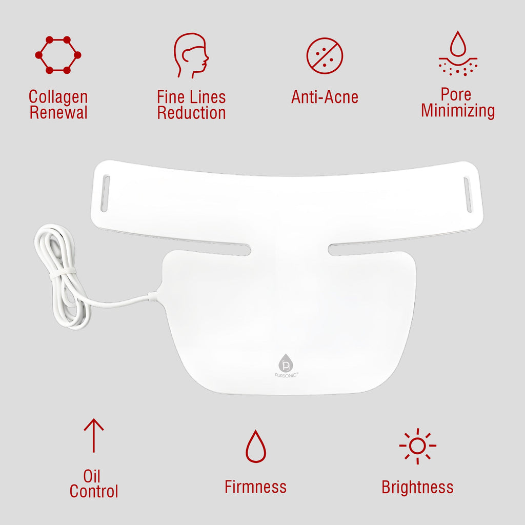 Youthful Neck with LED Light Therapy - Shine Bright Skincare