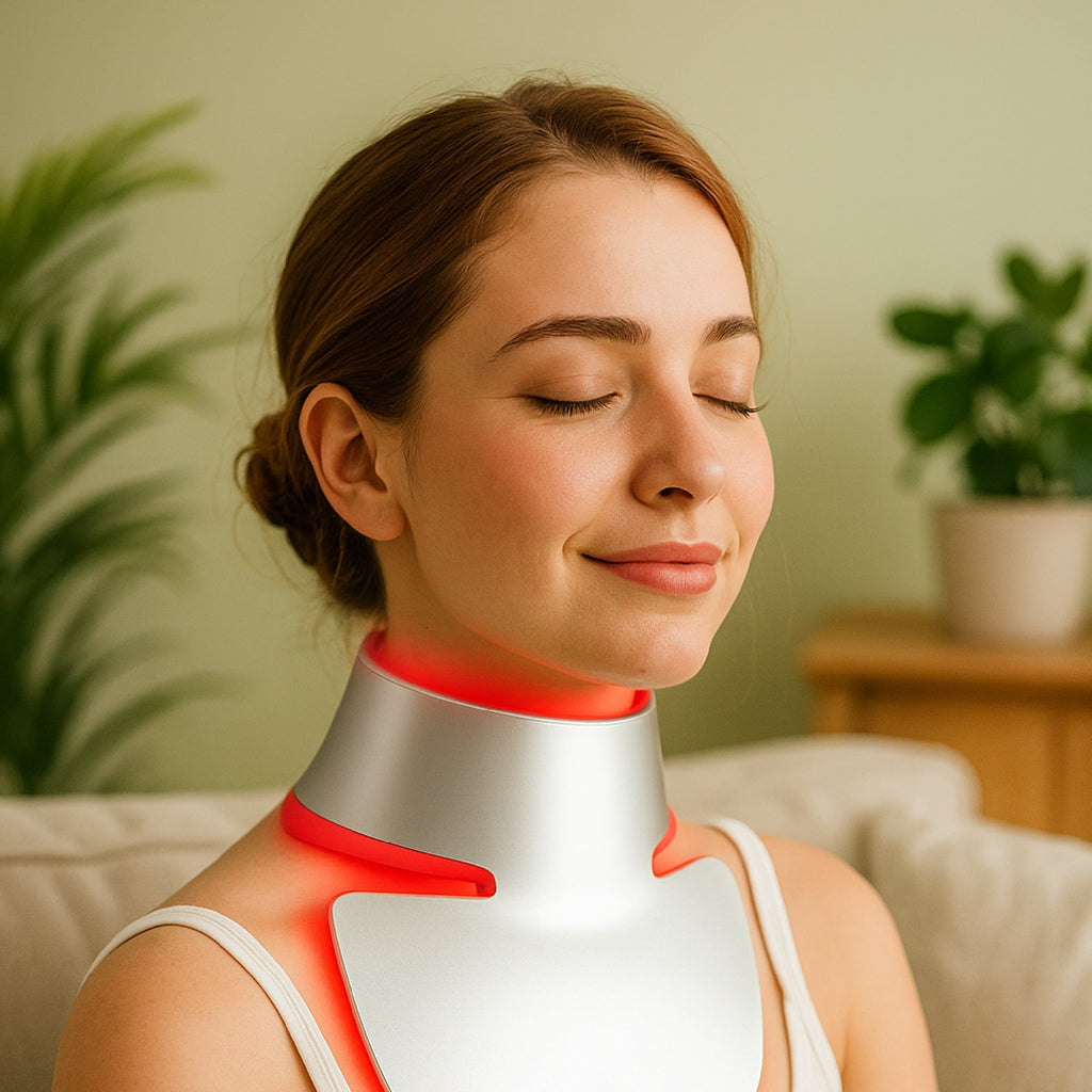 Youthful Neck with LED Light Therapy - Shine Bright Skincare